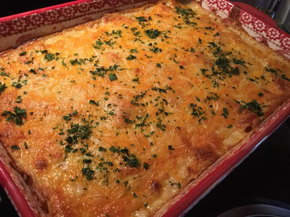 White Chicken Enchiladas (Pioneer Woman Inspired)